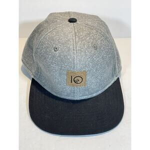 Tentree baseball cap hat gray snapback